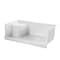 Aqua Eden VTSB603221R 60" x 32" Anti-Skid Single Threshold Shower Base with Seat, Right Hand Drain, White VTSB603221R - alternate 4